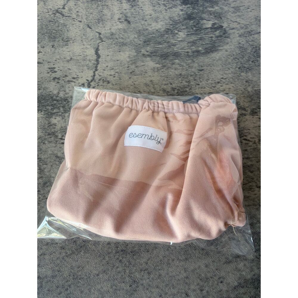 Esembly Cloth Diaper Cover - Reusable Swim Diaper, Waterproof, Breathable- Blush - Picture 4 of 7
